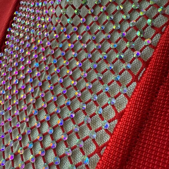 NWT Fashion Nova Beginning To Wonder Bandage Mini Dress Red $75 S - Picture 6 of 9